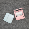 Fun Print Portable Thermal Self-adhesive Stickers Photo Printer HD Mini Bluetooth 57*25mm Supplies 2d Label Maker For Phone MuXiaRe.
