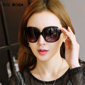 OQ BOGA 2 Styles Fashion Unisex Red Big Oval Frame Sunglasses Women Men Eye Protection Full Rim Sun Glasses UV400.