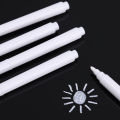 1/4/8Pcs 0.5Mm White Liquid Chalk Pens For Wall Sticker Room Blackboard Kitchen Jar Convenient Removable Mark Pen School Stationery. 