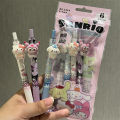 3Pcs/set Kawaii Sanrio Hello Kitty Cinnamoroll Kuromi 0.5mm Gel Pen Cute Writing Pen Cartoon School Student Stationery Supplies Gift. 