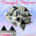 14 mm Triangle Mirror Mosaic Tiles, Triangular Real Glass Mirror for Jwellery Making DIY Crafts & LIPPAN Art Works. 