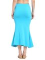 Fish Cut Saree Shapewear Petticoat, Super Stretchy and Breathable, Comfortable Mermaid Fit, Waist 32-48, Hip 32-58, Easy Movement with Side Slit. 