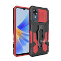 Quiberk for OPPO A17k Shockproof Armor Case Belt Buckle Stand Sports Hard Cover.