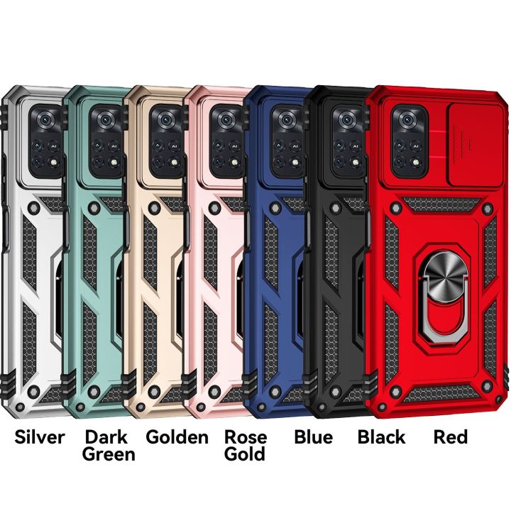 lthmy%20for%20Xiaomi%20Poco%20M4%20Pro%204G%20case%20Heavy%20Duty%20Protective%20Case%20with%20Ring%20Kickstand%20and%20Sliding%20Camera%20Cover%20-%20Image%203