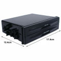 Car Radio Box Multipurpose Double Layers Compact Universal Double Single Din Radio Pocket Kit for Vehicle.