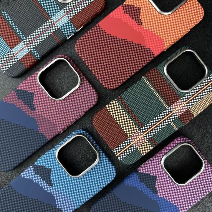 Magnetic%20Kevlar%20Carbon%20Fiber%20Pattern%20For%20iPhone%2016Pro%2015%20Pro%20Maxhappy%2014%2013%2012%20Pro%20Plaid%20Personalized%20Phone%20Case%20For%2012%2013%2014%20Pro%20Max%20-%20Image%202