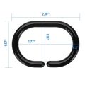 72 PCS Shower Curtain Rings Plastic Shower Curtain Hooks for Bathroom Shower Rod. 