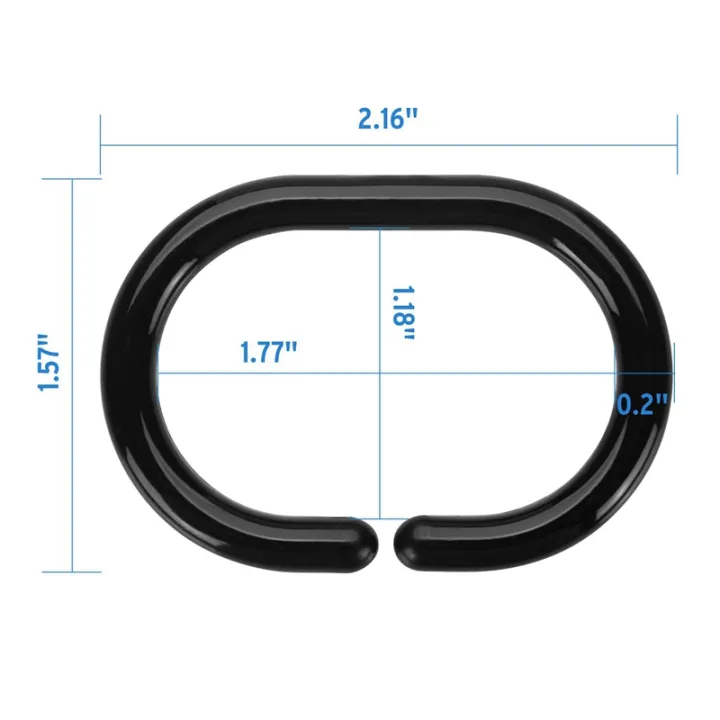 72%20PCS%20Shower%20Curtain%20Rings%20Plastic%20Shower%20Curtain%20Hooks%20for%20Bathroom%20Shower%20Rod%20-%20Image%206