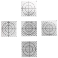 200Pcs Prism Measurement Reflector Sheet Reflective Tape Target Total Station Tunnel Survey 40X40mm.