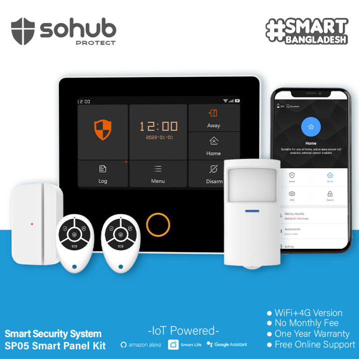 Sec Panel SOHUB Protect Smart Security Panel Kit (SP-05) | Daraz.com.bd