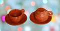 Clay items Clay Tea Cup. Matir cup. Matir Teacup. Handmade. Organic.Clay Tea Cup.  Master cup set.  1 price cup in a box. 