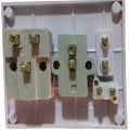 16 amp 5 Pin Multi Function Socket with Fuse 1 gang (Business Series). 
