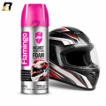 Flamingo Multipurpose Helmet Disinfecting Foam Cleaner for Motorcycle Helmet Interior Deep Cleaning Odor Remover Quick Dry Antibacterial Fresh Fragrance 450ml. 