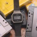 (Ready Stock) G Shock Men Watch Sport Digital Classic Square Watch Shockproof and Waterproof Stainless Steel Band Sports Business Wrist Watches with 2 Year International Warranty A168WGG-1B. 