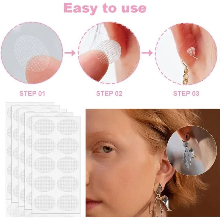 Earlobes%20Support%20Patch%20Invisible%20Patches%20Waterproof%20Earlobes%20Support%20Earring%20Ear%20Support%20100Pcs/200Pcs%20Heavy%20Earrings%20Support%20-%20Image%202