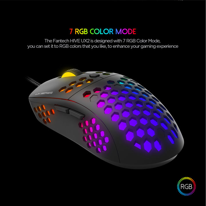 Fantech%20Hive%20UX2%206%20Buttons%207%20Mode%20USB%20RGB%20Gaming%20Mouse%20Black%20-%20Image%204