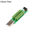 USB Charge Current Detection load Testing instrument 2A 1A Discharge Aging Resistance USB Power Adapter.