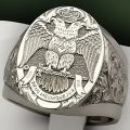 Unique Mens Jewelry Hand Carved Eagle Rings for Men Fashion Engagement Wedding Ring Party Banquet Ring Birthday Anniversary Gift.
