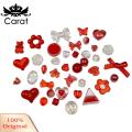 Carat Headwear Making Beads Bear Mixing Style Transparent Loose Beads. 