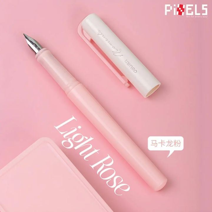 Deli%20Q80000%20School%20Fountain%20Pen%20Set%20with%206%20Blue%20Ink%20-%20Image%202