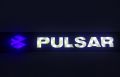 Motorcycle Brand Logo LED Light for bike Pulsar. 