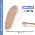Invisible Height Increasing Shoe Insoles Quality Gel Insole for Feet Silicone Shoe Pads Shock Absorbing Shoe Sole 1Pair. 