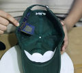 100% Export and Premium Bottle Green soft wash Cap for Men and Women-PL. 