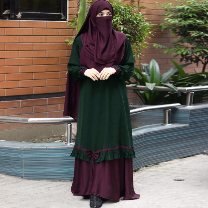 New%20Attractive%20Stylish%20Abaya%20Borkha%20Hijab%20Niqab%20Full%20Set,%20Dubai%20Charry%20Fabric%20For%20Muslim%20Women,%20Borkha%20-%20Image%207
