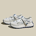 Spring New Round Head Small White Shoes Female Hundred Casual Womens Board Shoes Thick Bottom Women Sneakers House Foocus. 