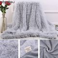 Soft Fluffy Faux  Plush Throw Blankets for Bed Sofa Weighted Rug Quilt Shawl Bedspread Mexico Fleece Flannel Velvet Custom. 