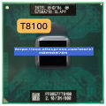 Intel Core 2 Duo T8100 Dual Core Socket 479/478 CPU Laptop Processor GL40 GM965 GM45 PM45 SLAVJ SLAP9 SLAYP SLAYZ Socket P. 