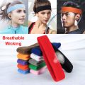 5210A Women/Men Tennis, Basketball For Yoga, Gym, Workout Running Terry Cloth Sports Headbands Athletic Sweat Bands Elastic Hair Bands Cotton Sweatband.