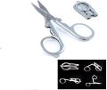 Travel Folding Scissor Stainless Steel Multi Purpose Pocket Foldable Pair of Scissor. 