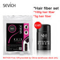 Sevich Hair Fibers Regrowth Powder Keratin Hair Building Fiber Powder Instant Hair Growth Concealer Applicator Hair Loss Product Lateil.