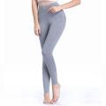 Long Johns Women's Single Thin Modal Cotton Slim Fit Leggings Body Shaping Compression Pants Cotton Knitted Trousers Inner Warm-Keeping Pants plus Size.