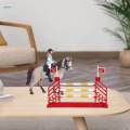 3x Equestrian Toy Set with Horse Horseman and Fence and Girls Kids. 