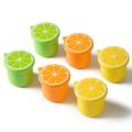 Making Ice Box Cylinder Ice Cube Mold Lemon Pattern Easy To Demold Ice Cube Maker with Lid Making Ice Cup. 