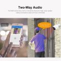 SriHome SH034 5.0MP Mini Dual 2.4 / 5G WiFi Outdoor IP66 Waterproof Video Surveillance Color Night Vision Security CCTV Cam, Plug Type:US Plug. 