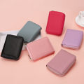 Card Holder Large Capacity Multiple Card Slots Driver's License Clip Set Men's and Women's Anti-Degaussing Purse Integrated Exquisite High-End Compact. 