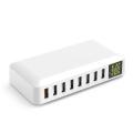 HXSJ 60W 8A 8-port Desktop USB Smart Charging Station with LED Display Multi-protection Smart Voltage and Current Recognition UK.
