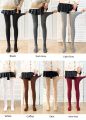 Black White Soild Color Long Stockings Women Over Knee Thigh High Over The Knee Stockings Lolita Ladies Warm Knee Socks. 