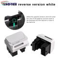 Gpu Power Supply Connector 12vhpwr 16pin 180 Degree Angled Power Adapter Pcie 5.0 for Rtx40 Series Graphics Card High Quality Power Supply Convertor for Gaming Pcs Gpu Power Adapter. 