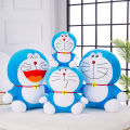 Doraemon doll robot cat doll jingle bell cat doll blue fat man hug pillow plush toy birthday gift female.