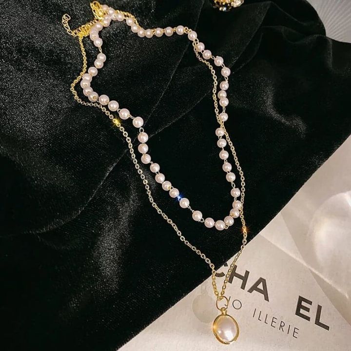 Necklaces%20/%20a%20Double%20Layer%20Necklace%20for%20Women%20and%20Girls%20-%20Image%208