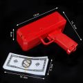 Luxury Money Spray Gun Cash Cannon Spray Money Gun Money Rain Toy. 