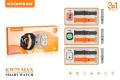 KEQIWEAR KW75 Max Smart Watch 3 Straps Band Full HD Touch Screen Wireless Charging Long Battery Life Smartwatch for Men and Women. 