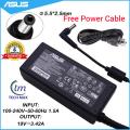 Asus Laptop Adapter For Asus K42 K52 K52F K53E X452E F552L X44H X45, X45A X450Ca K72J K72 K550V K550 Series (19V-3.42A 66W 5.5mm*2.5mm). 