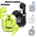 HQAi H4 Tws Earphone Wireless Bluetooth 5.0 Headphones Sport Gaming Headsets Noise Reduction Earbuds With Mic LED Display.