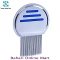 Stainless Steel Dog Lice Comb, Detangling Grooming Tool, Nits Brush for Pet Grooming. 