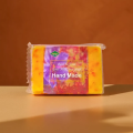 Saffron Goat Milk Soap Premium Hand Made 100 Gram (3 pics). 